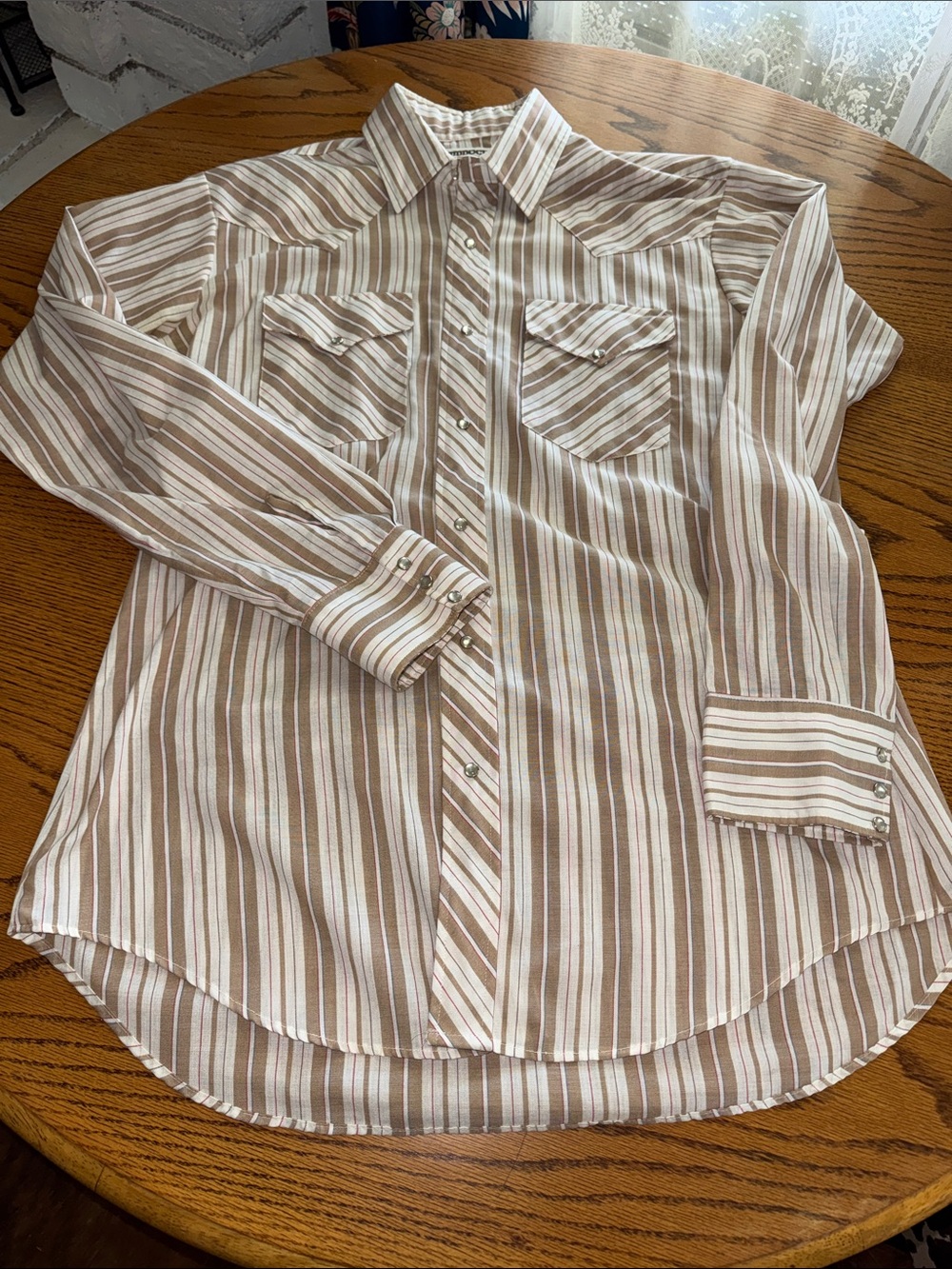 Vintage Ruddock USA made pearl snap